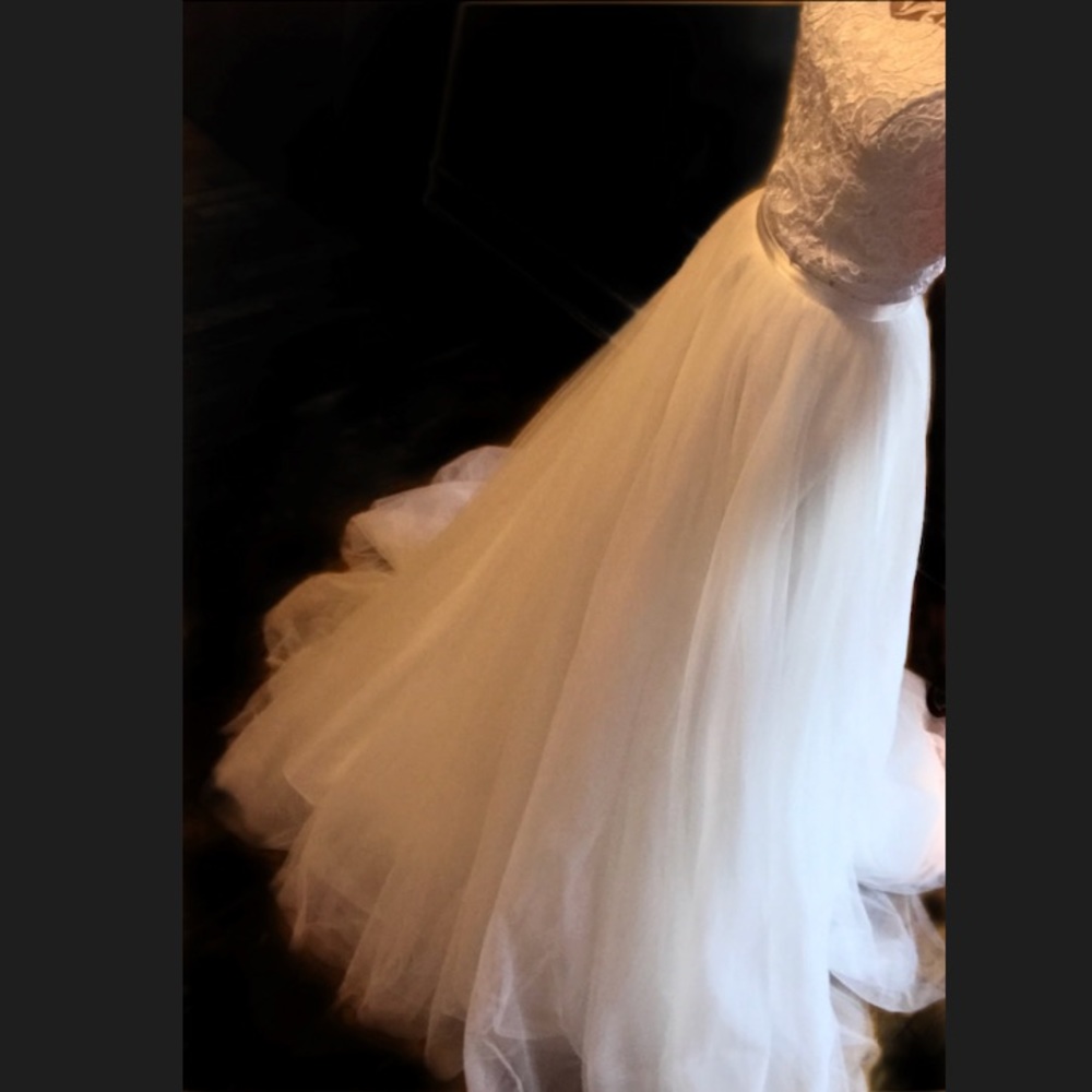 Bridal Wedding Tulle Skirt Dress Gown Seperates